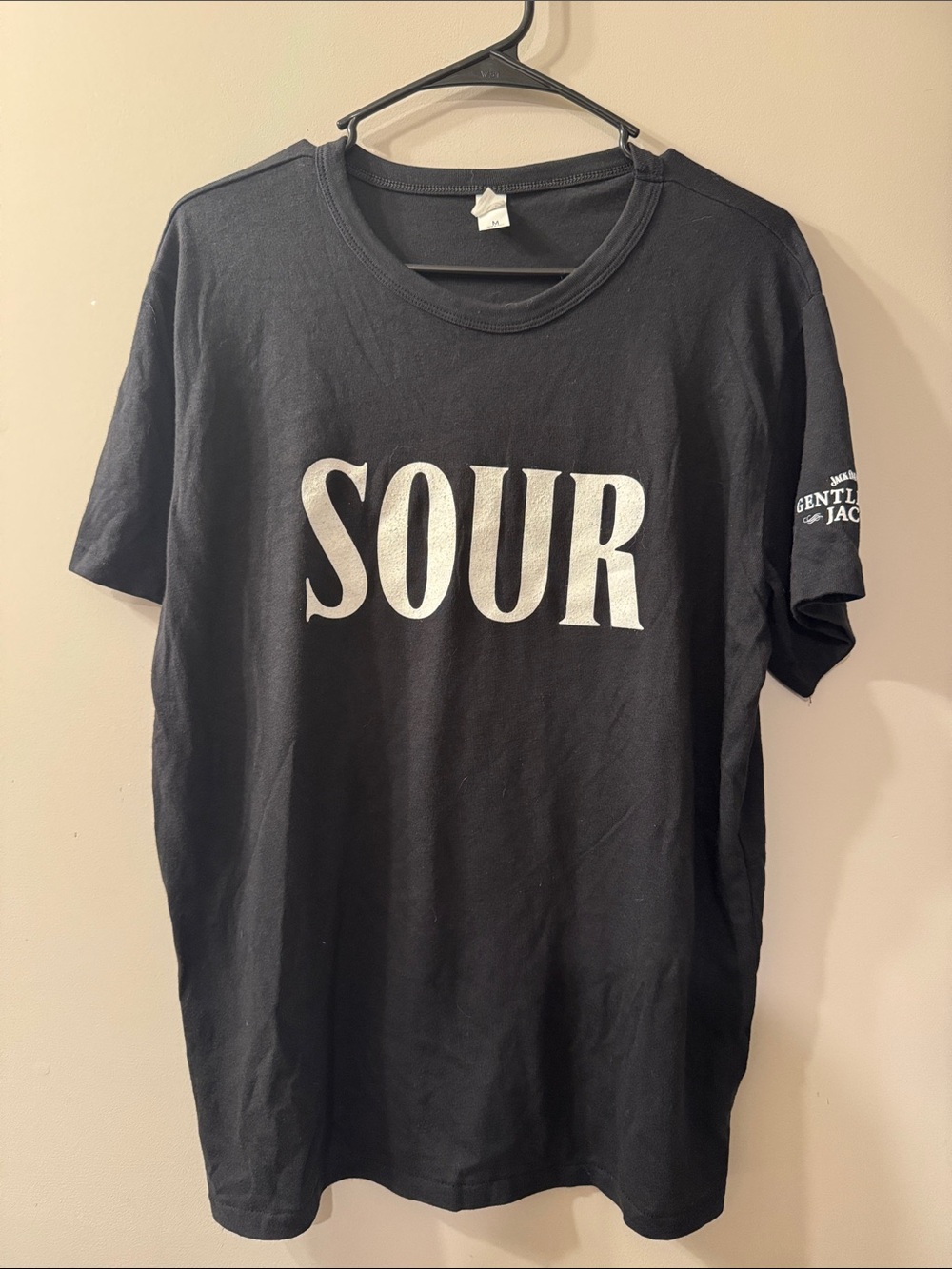 Alternative Black Graphic 'SOUR' Short Sleeve Tee